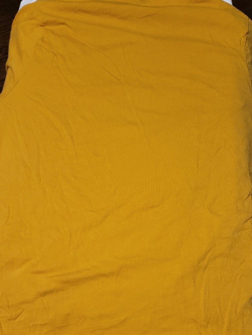 Women's Mustard Short Sleeve Tee - Picture 2 of 8